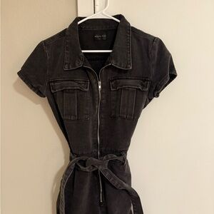 White Fox Boutique Black Jumpsuit